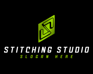 Tech Studio Letter S logo design