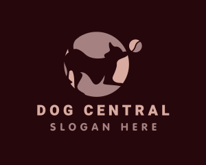 Pet Dog Ball logo design