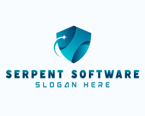 Software Shield App logo design