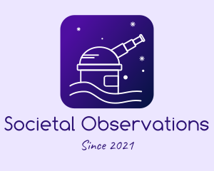 Violet Astronomical Observatory  logo design