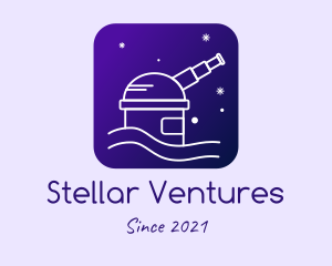 Violet Astronomical Observatory  logo design