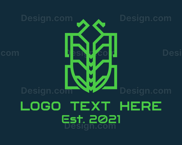 Green Beetle Tech Logo