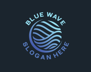 Blue Waves Technology logo design