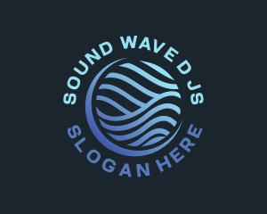 Blue Waves Technology logo design