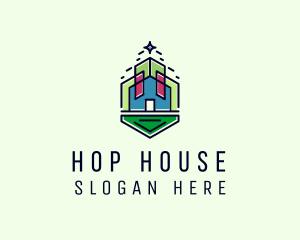 Star House Building  logo design