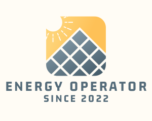 Solar Power Energy logo design