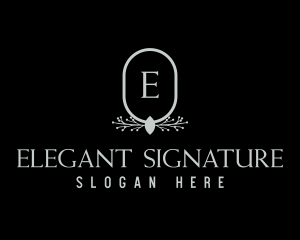 Elegant Jewelry Letter logo design