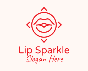 Lip Plastic Surgery logo design