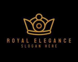 Gold Crown Royal logo design