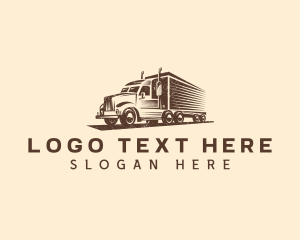 Automotive Hauling Truck logo