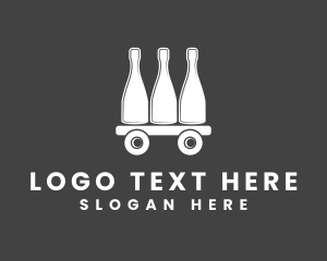 Wine Bottle Cart logo