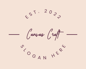 Premium Feminine Craft logo design