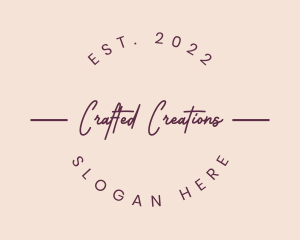 Premium Feminine Craft logo design