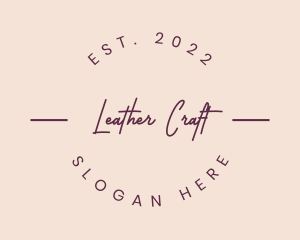 Premium Feminine Craft logo design