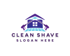 Clean Pressure Wash logo design