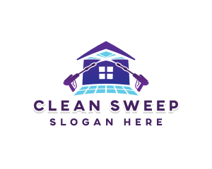 Clean Pressure Wash logo design