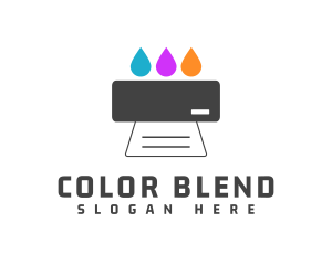 Colorful Ink Printer logo