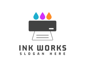 Colorful Ink Printer logo