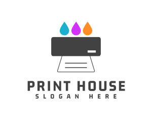 Colorful Ink Printer logo