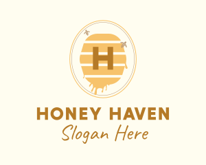 Honey Beehive Beeswax logo