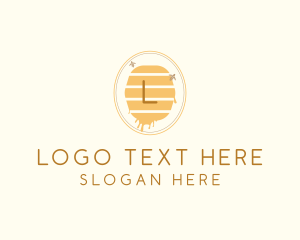 Honey Beehive Beeswax logo