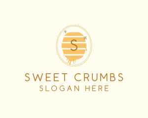 Honey Beehive Beeswax logo design