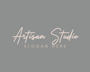 Generic Signature Studio logo design