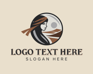 Woman Bedouin Tribe logo