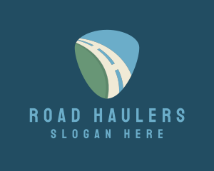 Road Safety Shield logo design