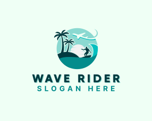 Holiday Beach Surfing logo