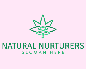 Weed Heart Medicine logo design