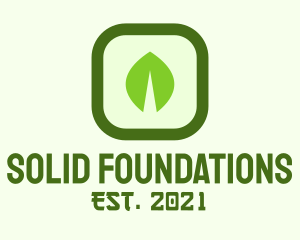 Green Leaf Square logo