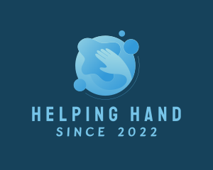 Hygiene Hand Water logo design