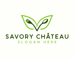 Natural Healthy Food logo design