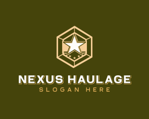 Military Company Star logo design