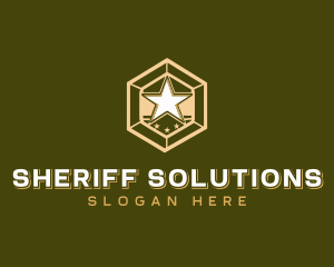 Military Company Star logo design