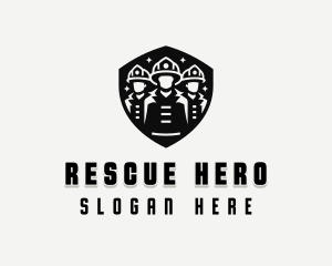 Rescue Firefighter Safety logo design