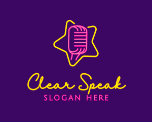 Star Glow Microphone logo