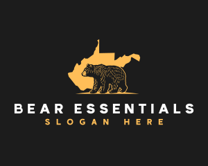 West Virginia Black Bear logo design