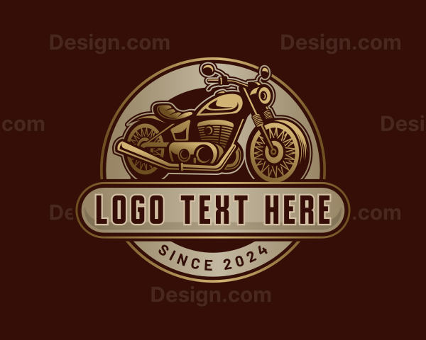 Vintage Motorcycle Vehicle Logo