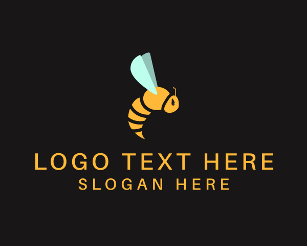 Bees logo example 1