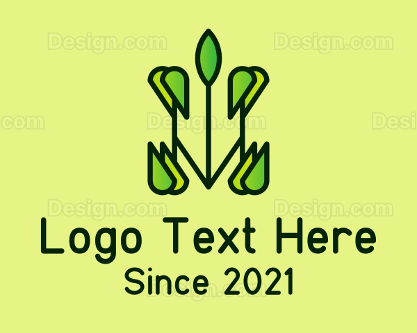 Abstract Organic Symbol Logo