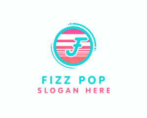 Retro Pop Art Summer logo design