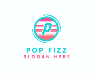 Retro Pop Art Summer logo design