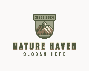 Nature Park Trekking logo design