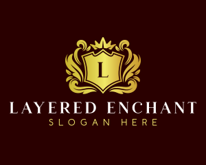 Elegant Premium Shield logo design