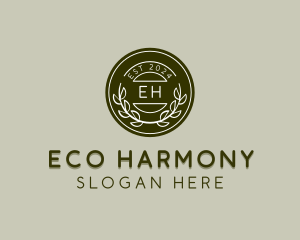 Eco Company Business logo design