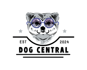 Dog Pet Shades logo design