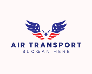 American Eagle Wings logo design