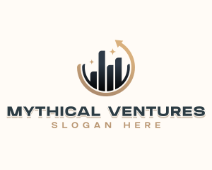 Graph Trading Financing logo design